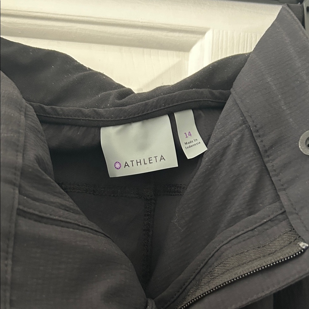 Athleta Black Track Pants - Picture 4 of 5